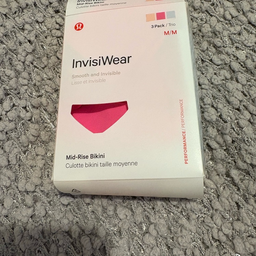 Brand New 3 Pack Inviswear Underwear